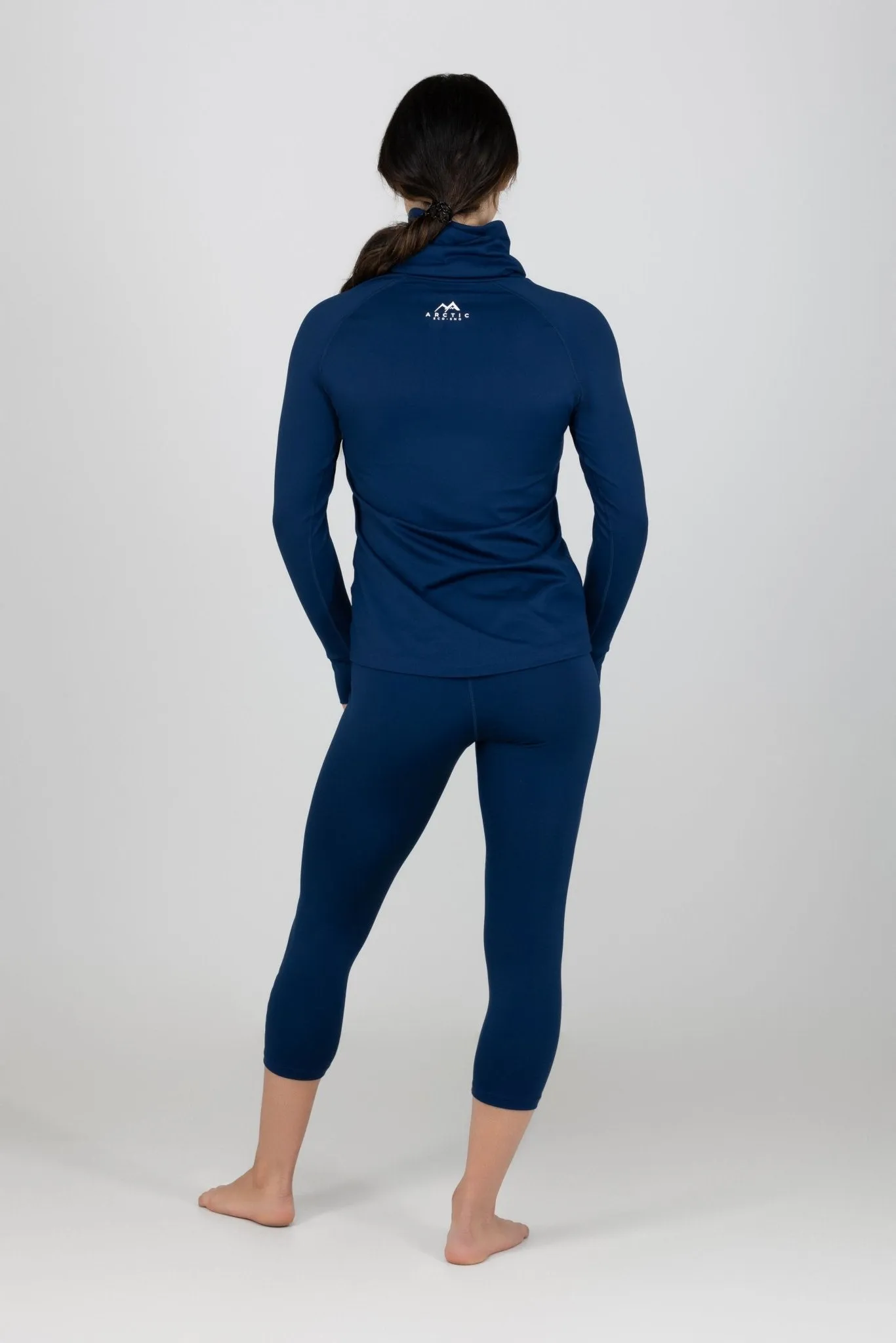 WOMEN'S THERMAL BASE LAYER LEGGING NIGHT SKY NAVY