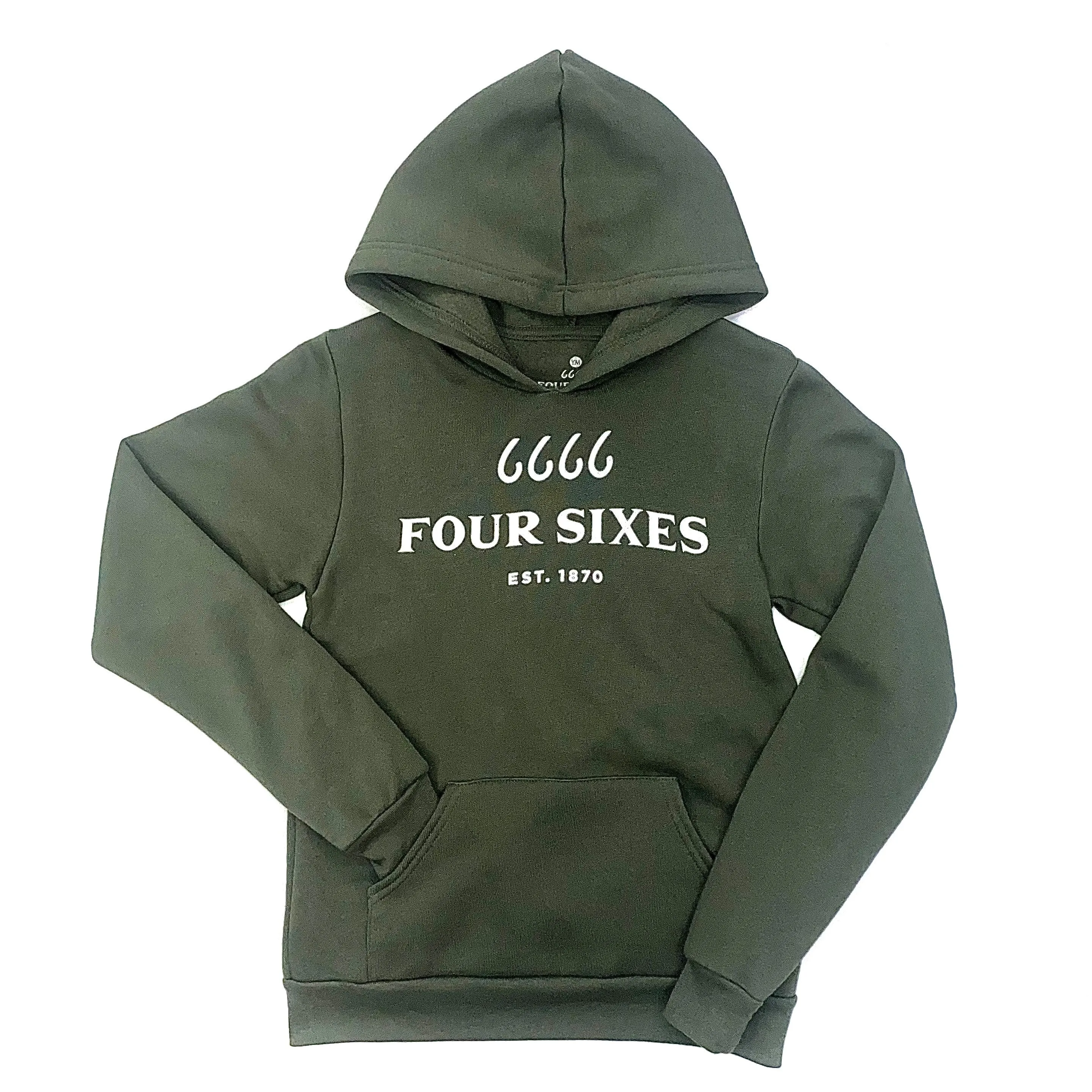 Youth Logo Hoodie - Olive